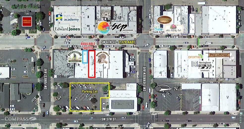 More Photos Of 528-536 SW 6th St, Redmond Storefront For Lease