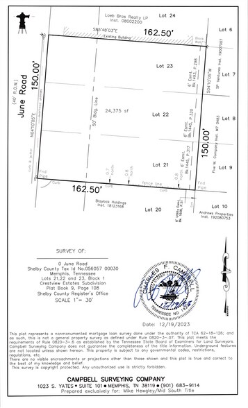 More Photos Of 980 June Rd, Memphis Land For Sale