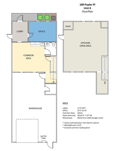 More Photos Of 189 Poplar Pl, North Aurora Warehouse For Lease