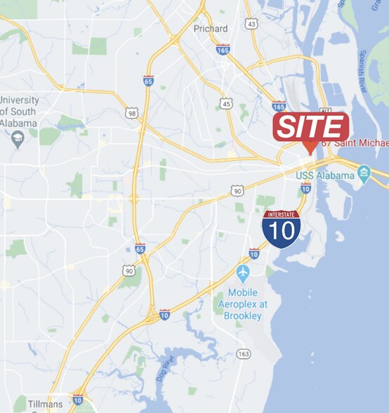 More Photos Of 67 St. Michael St, Mobile Warehouse For Sale