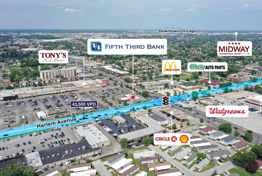 More Photos Of 7200 W 87th St, Bridgeview Bank For Sale