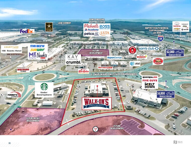 More Photos Of 955 S Amity Rd, Conway Restaurant For Sale