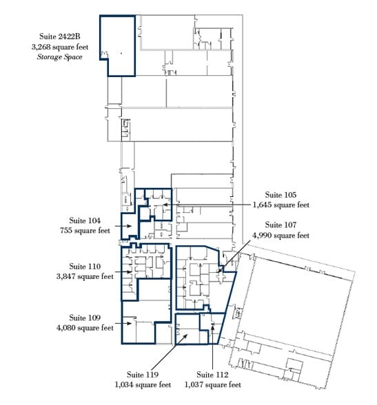 More Photos Of 2409 Crabtree Blvd, Raleigh General Retail For Lease