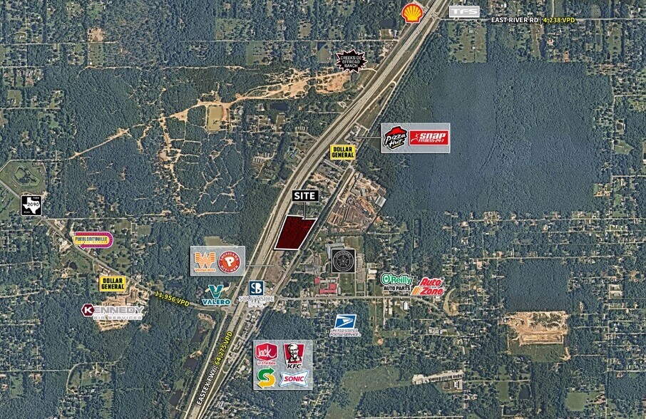 More Photos Of Hwy 69 & FM 2090, Splendora Land For Sale