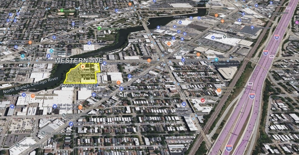 More Photos Of 2942-2950 N Western Ave, Chicago Manufacturing For Lease