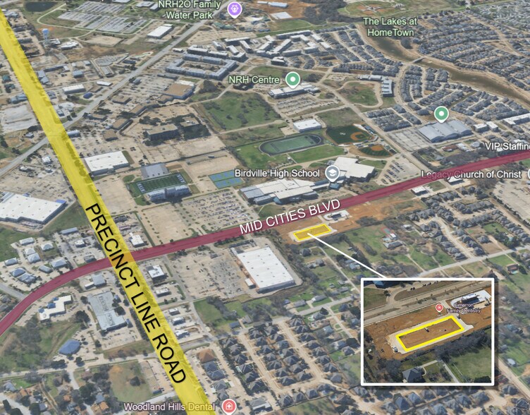 More Photos Of 9041 Mid Cities Blvd, North Richland Hills Storefront Retail Office For Sale