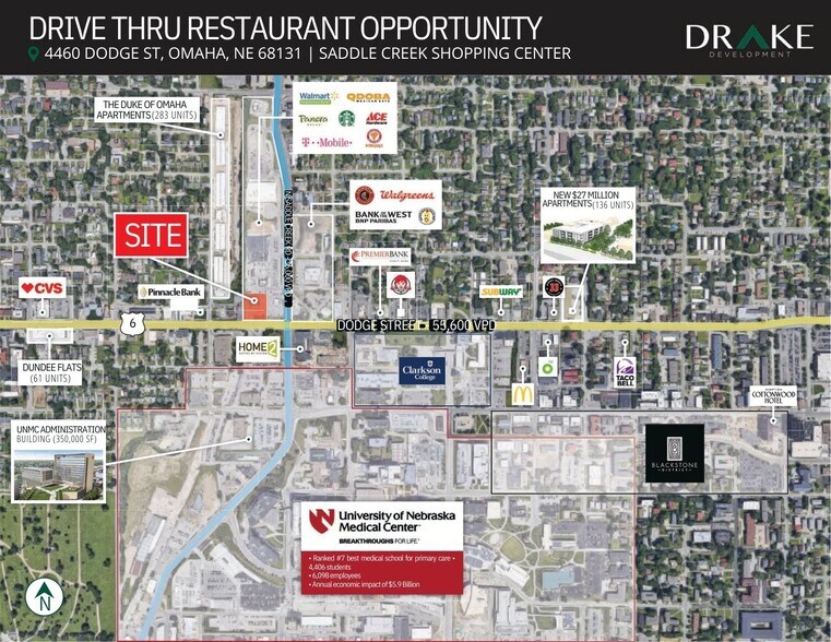 More Photos Of 4460 Dodge St, Omaha Fast Food For Lease