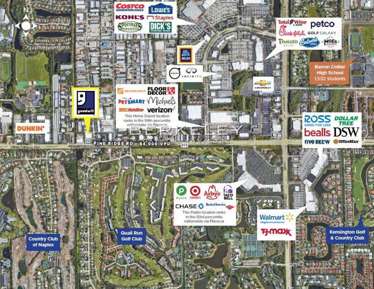 More Photos Of 1687 Pine Ridge Rd, Naples Freestanding For Sale