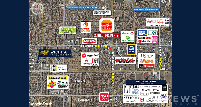 More Photos Of 2111 N Woodlawn St, Wichita Fast Food For Sale