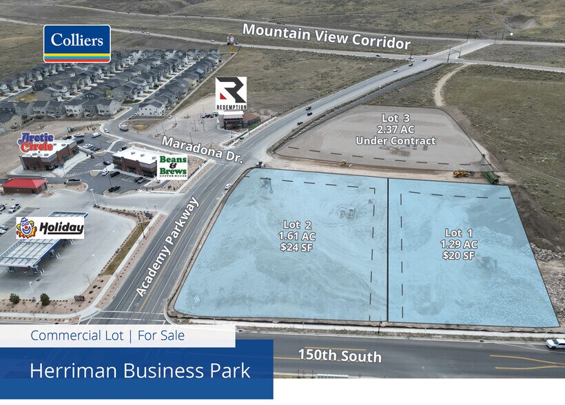 Primary Photo Of 15103 Mountain View Cor, Herriman Land For Sale