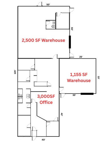 More Photos Of 1425 NW 81st St, Clive Freestanding For Sale