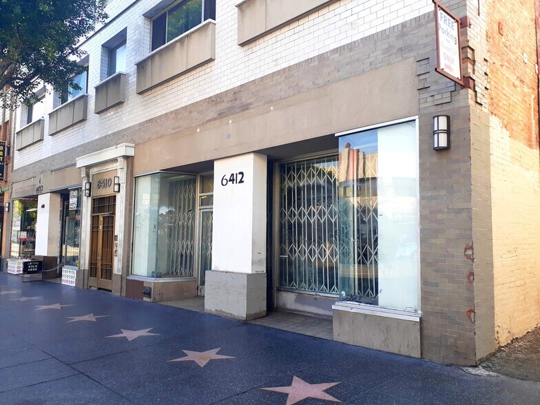 More Photos Of 6410-6412 Hollywood Blvd, Los Angeles Storefront Retail Office For Lease