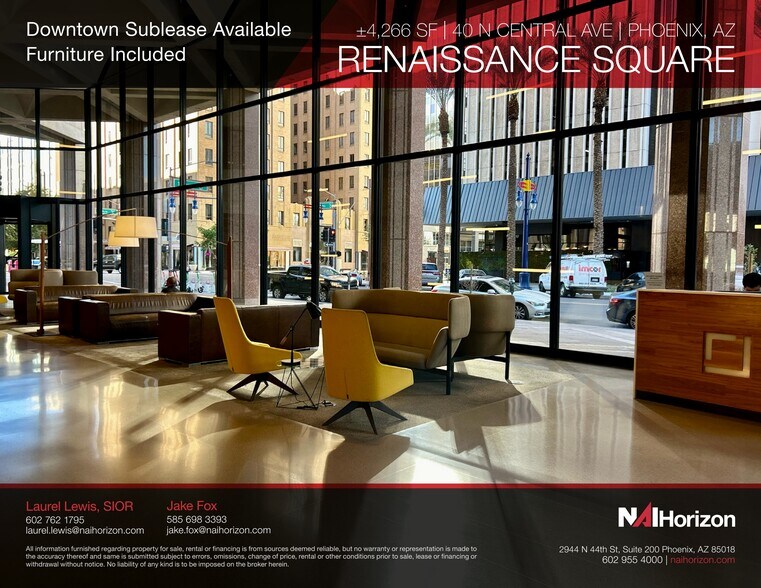 More Photos Of 40 N Central Ave, Phoenix Office For Lease