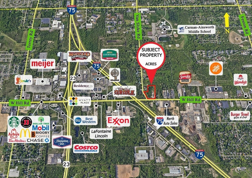 More Photos Of 1474 W Hill Rd, Flint Land For Sale