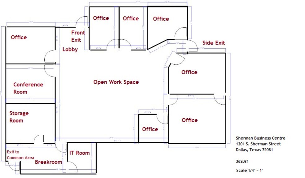 More Photos Of 1201 S Sherman St, Richardson Light Distribution For Lease