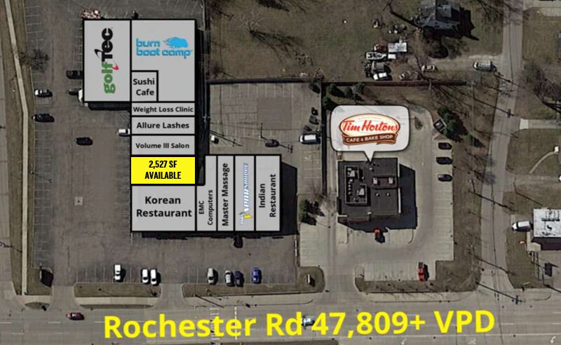 More Photos Of 3271-3299 Rochester Rd, Troy Storefront For Lease