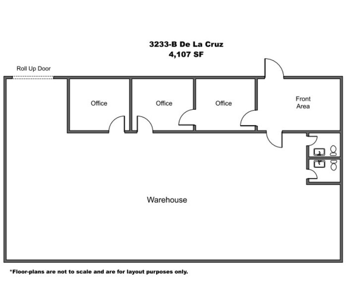 More Photos Of 3233-3283 De La Cruz Blvd, Santa Clara Warehouse For Lease
