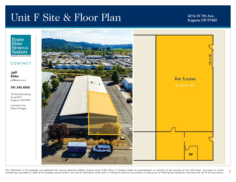 More Photos Of 4216 W 7th Ave, Eugene Warehouse For Lease