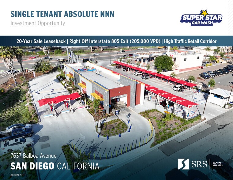 Primary Photo Of 7637 Balboa Ave, San Diego Freestanding For Sale