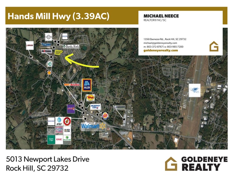 Primary Photo Of 5013 Newport Lakes Drive, Rock Hill Land For Sale