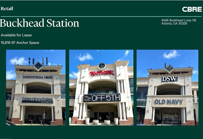 More Photos Of 1 Buckhead Loop, Atlanta Storefront For Lease