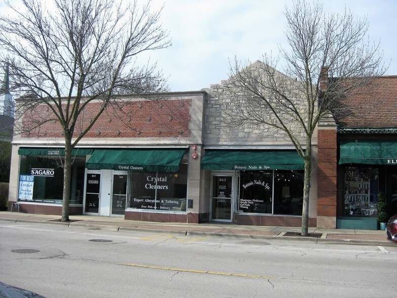 Primary Photo Of 843-847 Elm St, Winnetka Storefront For Lease