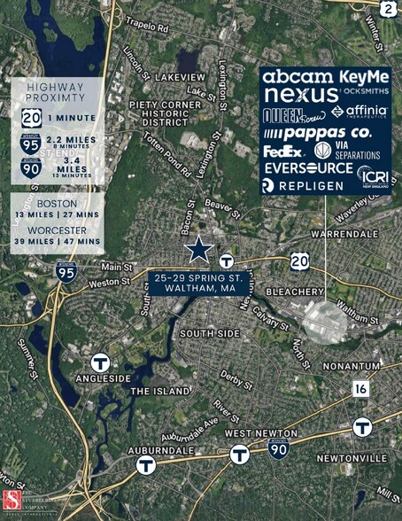 More Photos Of 25-29 Spring St, Waltham Industrial For Sale