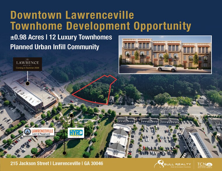 Primary Photo Of 215 Jackson St, Lawrenceville Land For Sale