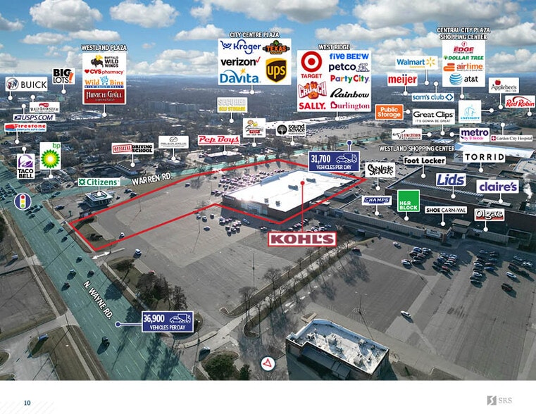 More Photos Of 35000 W Warren Rd, Westland Department Store For Sale