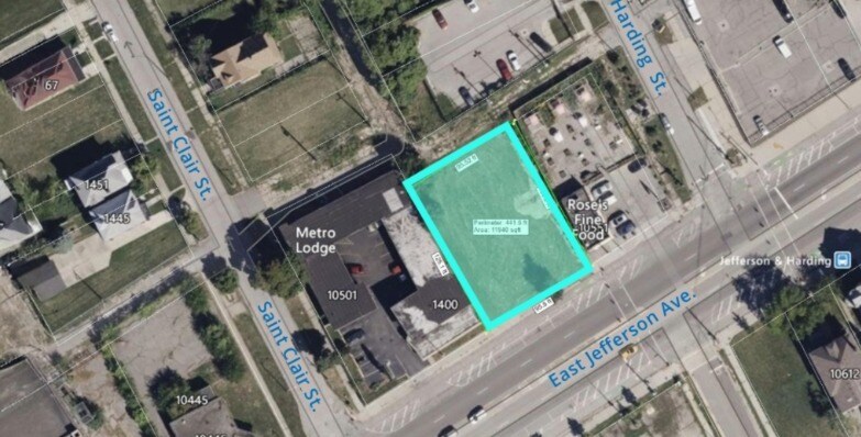 Primary Photo Of 10525 E Jefferson Ave, Detroit Land For Sale