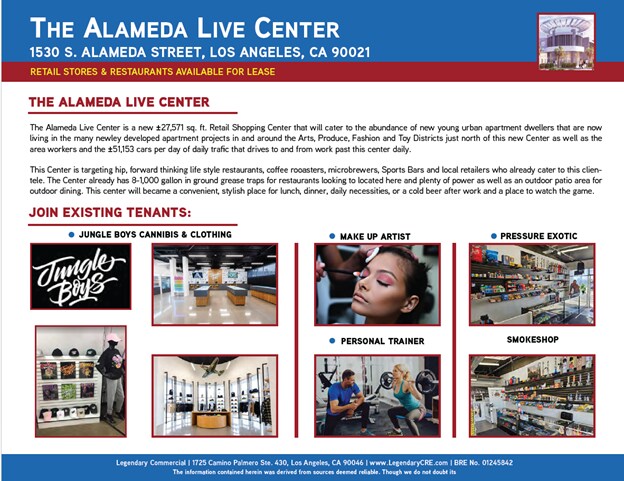 More Photos Of 1530 S Alameda St, Los Angeles General Retail For Lease