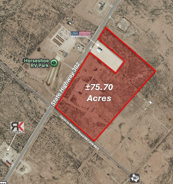 Primary Photo Of TBD TX-302, Mentone Land For Sale