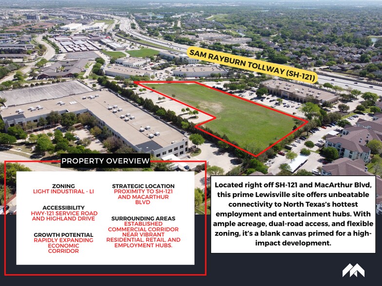 More Photos Of Highway 121 - The Ridge at 121 - Land, Lewisville Land For Sale