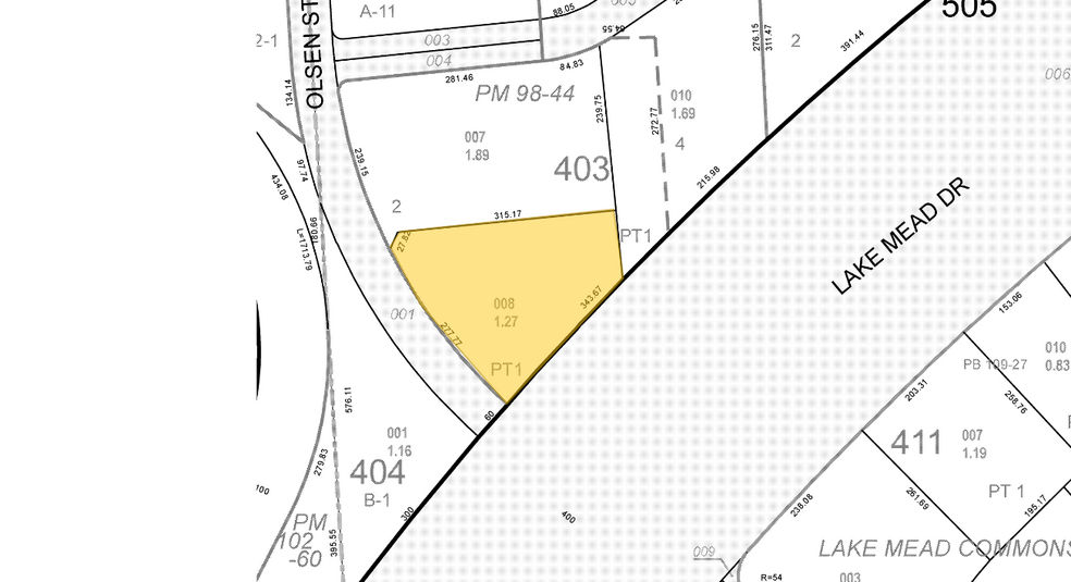 More Photos Of Lake Mead Pkwy and Olsen, Henderson Land For Sale