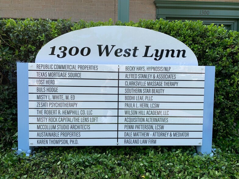 More Photos Of 1300 W Lynn St, Austin Office For Lease