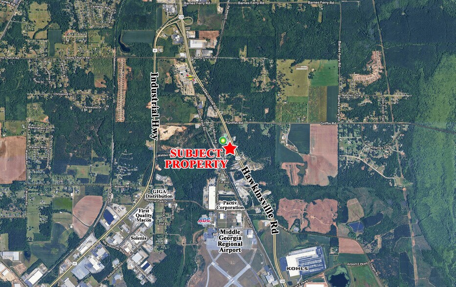 More Photos Of 7303 Hawkinsville Rd, Macon-Bibb Warehouse For Sale