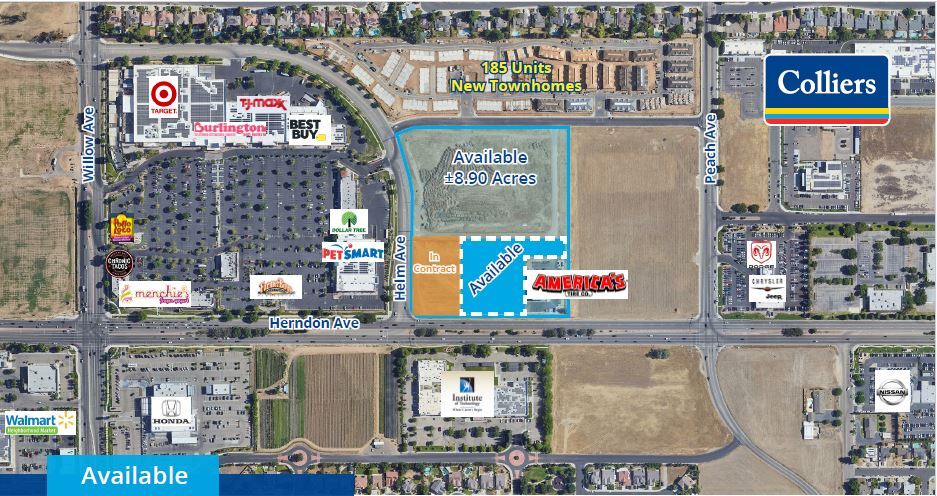 Primary Photo Of NEC Herndon & Helm Ave, Clovis Freestanding For Lease