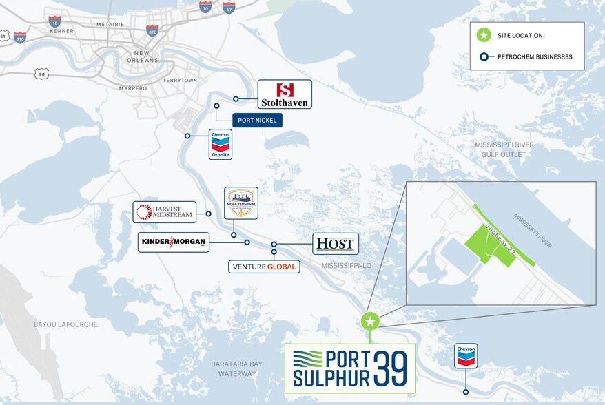 More Photos Of 28310 Louisiana 23, Port Sulphur Land For Sale