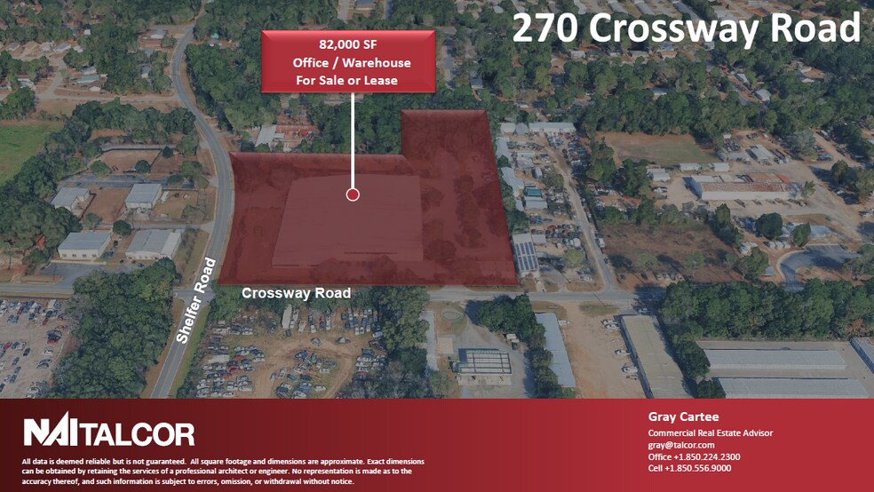 Primary Photo Of 270 Crossway Rd, Tallahassee Warehouse For Sale