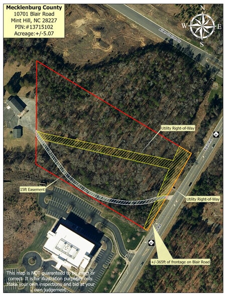 Primary Photo Of 10701 Blair Rd. rd, Mint Hill Land For Sale