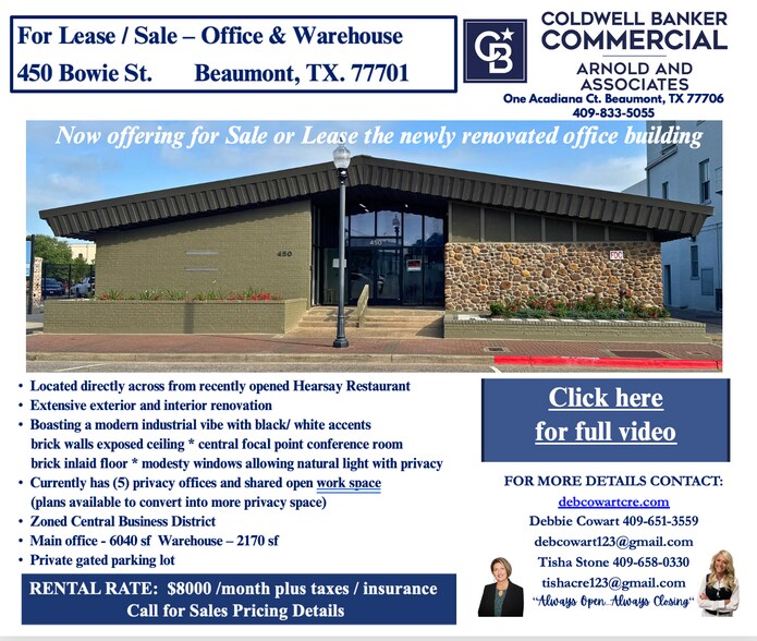 More Photos Of 450 Bowie, Beaumont Office For Sale