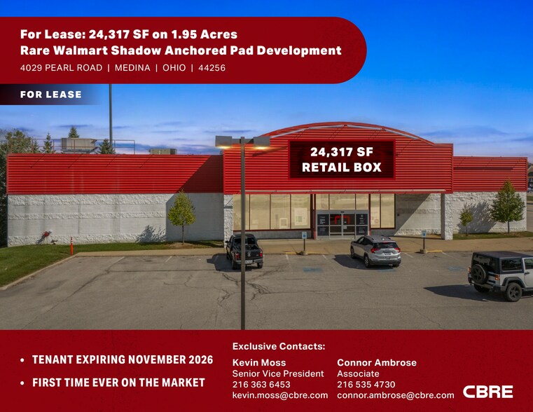 Primary Photo Of 4029 Pearl Rd, Medina Freestanding For Lease