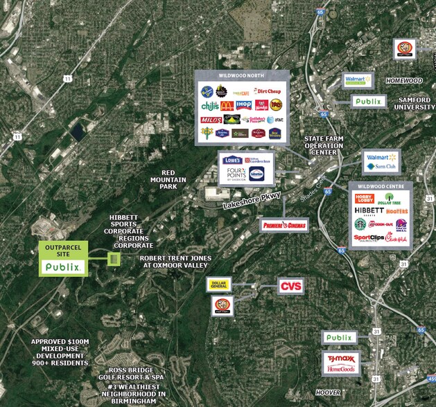 More Photos Of 2888 Lakeshore Pkwy, Birmingham Land For Lease