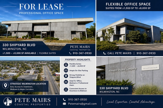More Photos Of 330 Shipyard Blvd, Wilmington Office Residential For Lease
