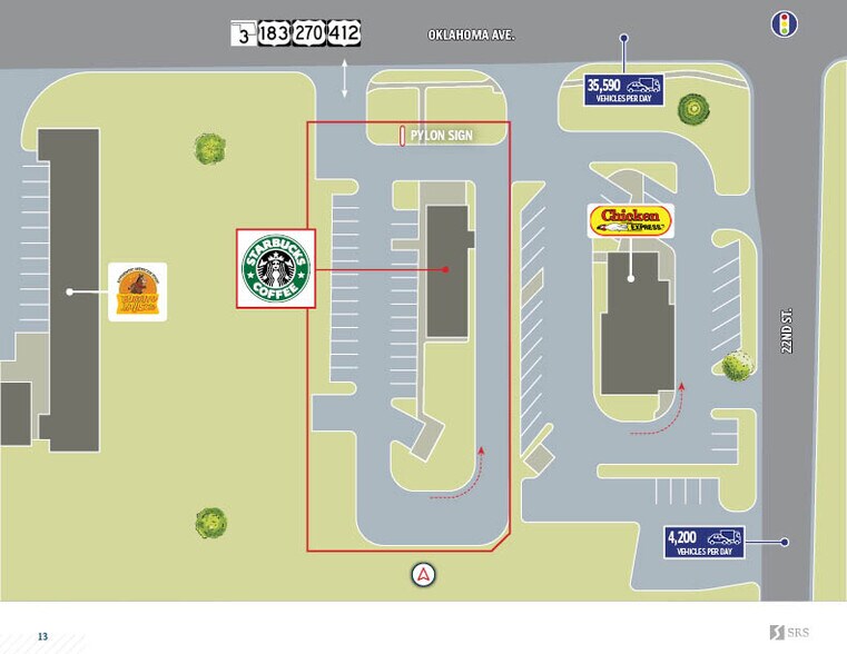 More Photos Of 2215 Oklahoma Ave, Woodward Fast Food For Sale