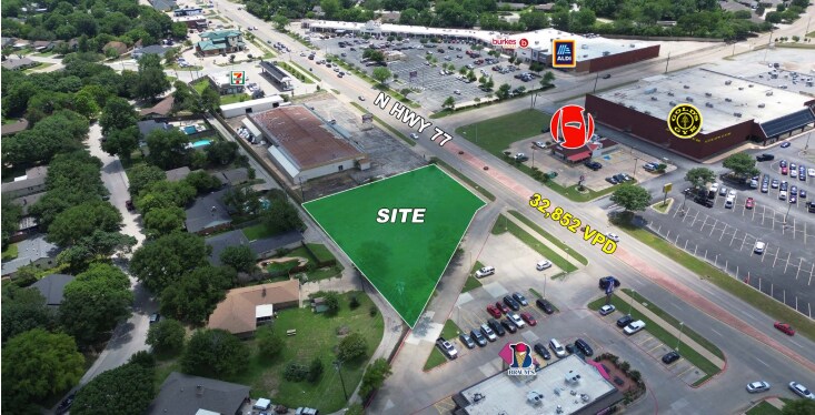More Photos Of NEQ OF DALLAS HWY 77 & E UNIVERSITY AVE, Waxahachie Land For Lease