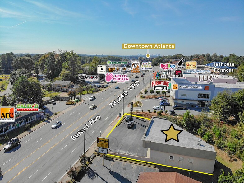 More Photos Of 5344 Buford Hwy NE, Doraville Freestanding For Lease