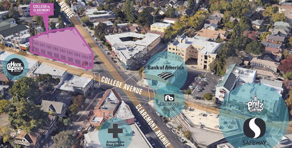 More Photos Of 6039 College Ave, Oakland Storefront Retail Office For Lease