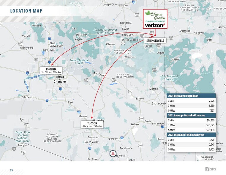 More Photos Of 299 S Mountain Ave, Springerville Freestanding For Sale