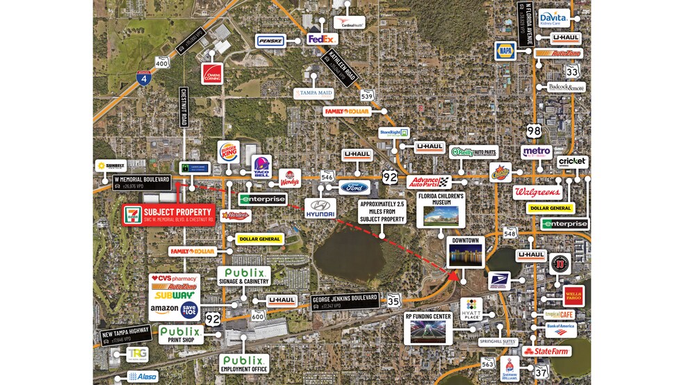 More Photos Of 2450 W Memorial Blvd, Lakeland Convenience Store For Sale